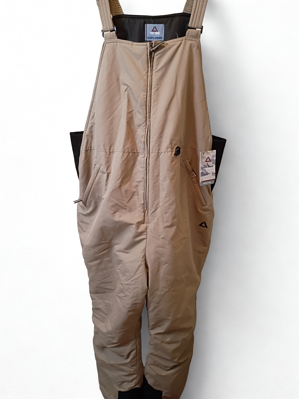 One Tec Explorer Snow Bibs Ski Pants Snowboarding Cashew Big & Tall 3XL New